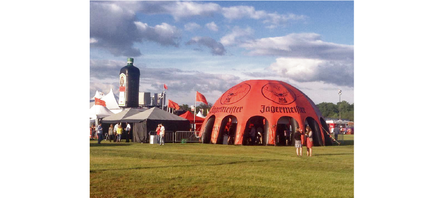 custom inflatable dome